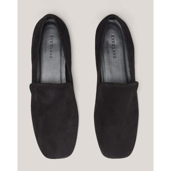 Everlane Shoes - Everlane Italian Leather Day Loafer in BLACK SUEDE Sz10 Slip-on Flat